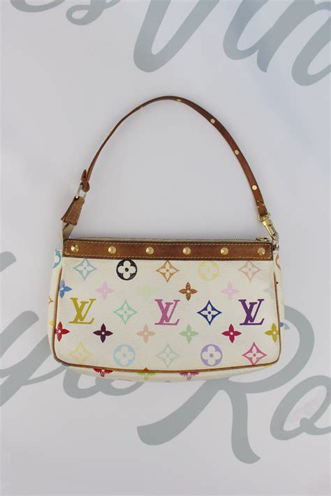 lv bag white color|louis vuitton white shoulder bag.